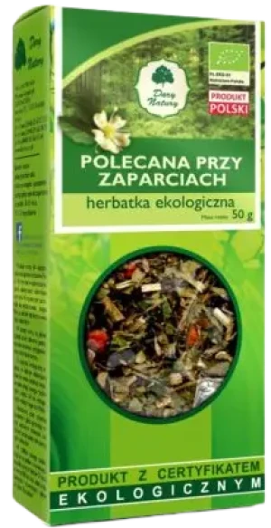 HERBATKA NA ZAPARCIA BIO 50 g