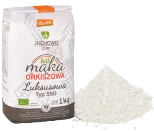 MĄKA ORKISZOWA LUKSUSOWA TYP 550 DEMETER BIO 1 kg