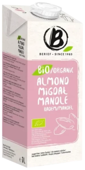NAPÓJ MIGDAŁOWY BEZ CUKRU BEZGLUTENOWY BIO 1 L