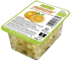 SKÓRKA Z POMARAŃCZY KANDYZOWANA BIO 100 g