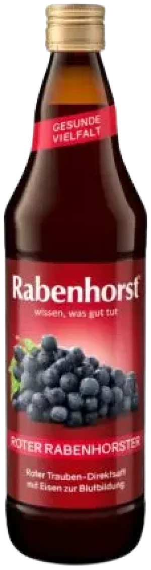 SOK Z CZERWONYCH WINOGRON Z ŻELAZEM 750 ml