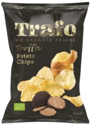 CHIPSY ZIEMNIACZANE O SMAKU CZARNEJ TRUFLI BIO 100 g