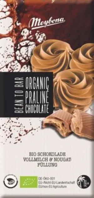 CZEKOLADA MLECZNA PRALINOWA BIO 100 g