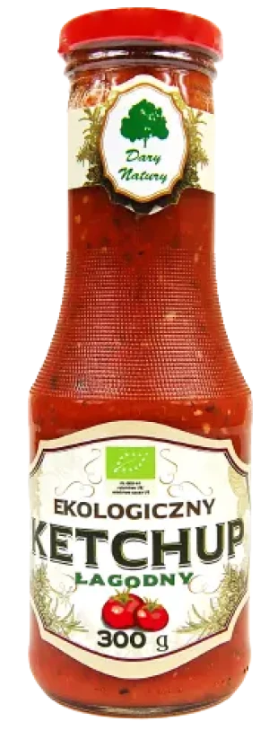 KETCHUP ŁAGODNY BIO 300 g
