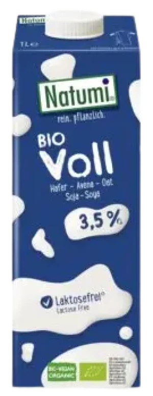 NAPÓJ OWSIANO - SOJOWY BEZ CUKRU 3,5% BIO 1 L