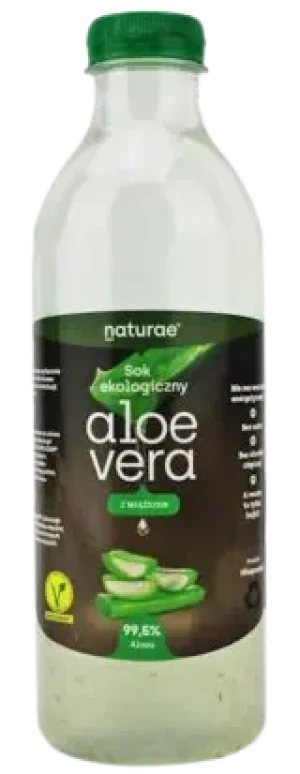 SOK ALOESOWY Z MIĄŻSZEM BEZGLUTENOWY BIO 1 L