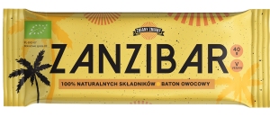 BATON OWOCOWY "ZANZIBAR" BEZGLUTENOWY BIO 40 g
