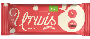 BATON BAKALIOWY Z JABŁKIEM "URWIS" BEZGLUTENOWY BIO 40 g