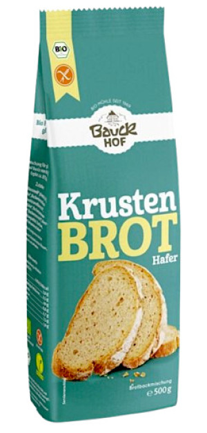 MIESZANKA DO WYPIEKU CHLEBA Z MĄKI OWSIANEJ BEZGLUTENOWA BIO 500 g