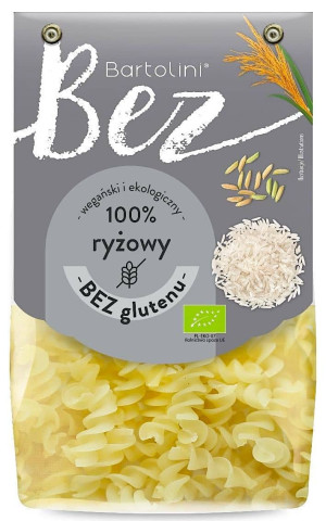 MAKARON RYŻOWY ŚWIDERKI BEZGLUTENOWY BIO 250 g