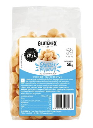 GROSZEK PTYSIOWY BEZ CUKRU BEZGLUTENOWY 50 g