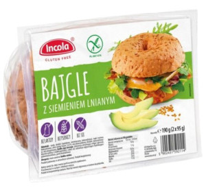 BAJGLE Z SIEMIENIEM BEZGLUTENOWE (2 x 95 g) 190 g