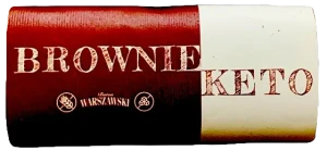 BATON BEZGLUTENOWY BROWNIE KETO BEZ CUKRU 50 g