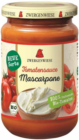 SOS POMIDOROWY Z MASCARPONE BEZGLUTENOWY BIO 340 ml