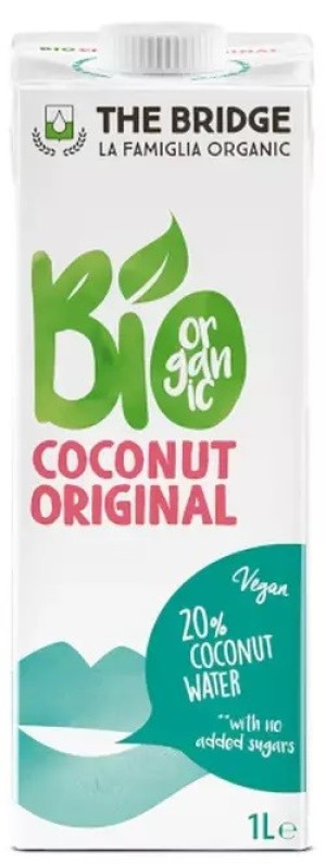 NAPÓJ KOKOSOWY ORIGINAL BEZ CUKRU BEZGLUTENOWY BIO 1 L