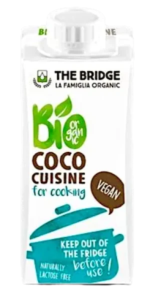KREM KOKOSOWY DO GOTOWANIA BEZ CUKRU BEZGLUTENOWY BIO 200 ml