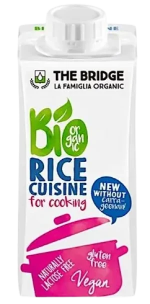 KREM RYŻOWY DO GOTOWANIA BEZ CUKRU BEZGLUTENOWY BIO 200 ml