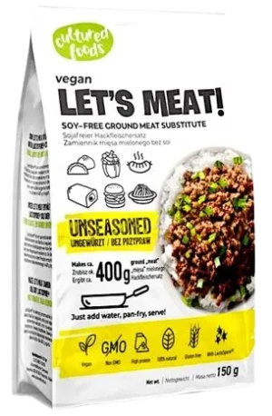 ZAMIENNIK MIĘSA MIELONEGO BEZ PRZYPRAW BEZGLUTENOWY 150 g