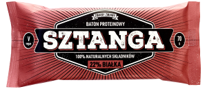 BATON PROTEINOWY "SZTANGA" Z ORZESZKAMI ZIEMNYMI BEZGLUTENOWY 70 g