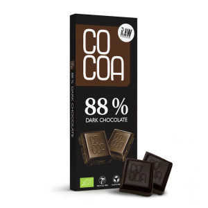 CZEKOLADA GORZKA 88 % BIO 40 g