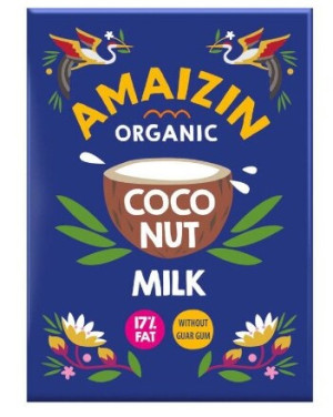 COCONUT MILK - NAPÓJ KOKOSOWY BEZ GUMY GUAR (17% TŁ.) BIO 500 ml
