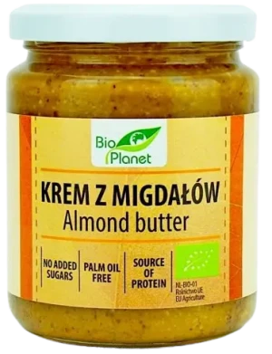 KREM Z PRAŻONYCH MIGDAŁÓW BIO 250 g