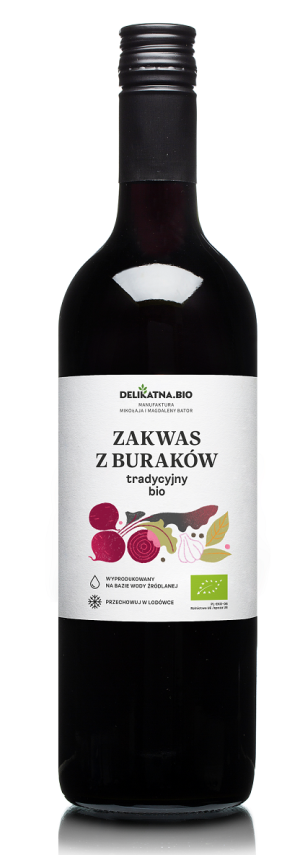ZAKWAS Z BURAKÓW TRADYCYJNY BIO 700 ml