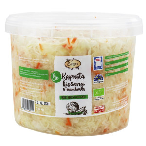 KAPUSTA KISZONA Z MARCHEWKĄ BIO 2,8 kg