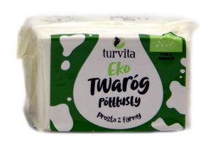 TWARÓG PÓŁTŁUSTY BIO (ok. 0,25 kg)