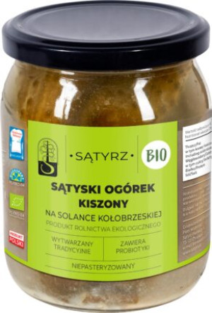 OGÓRKI KISZONE SĄTYSKIE BIO 400 g (300 g)