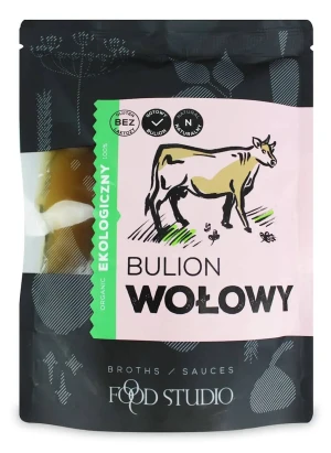 BULION WOŁOWY W PŁYNIE BEZGLUTENOWY BIO 350 ml