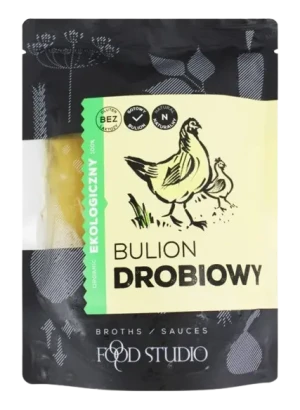 BULION DROBIOWY W PŁYNIE BEZGLUTENOWY BIO 350 ml
