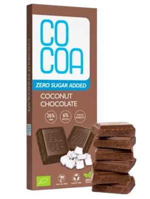 CZEKOLADA KOKOSOWA BEZ CUKRU BIO 40 g