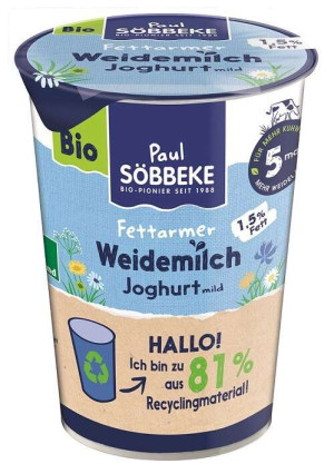 JOGURT NATURALNY BIO (1,5 %) 500 g