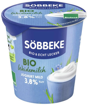 JOGURT NATURALNY (3,8 % TŁUSZCZU W MLEKU) BIO 150 g