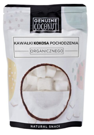 KOKOS KAWAŁKI ŚWIEŻE BEZGLUTENOWE BIO 100 g