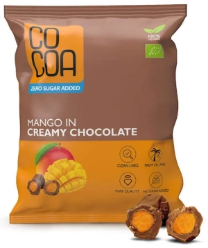MANGO W CZEKOLADZIE BEZ CUKRU BIO 70 g