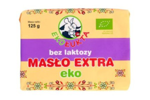 MASŁO BEZ LAKTOZY (82 % TŁUSZCZU) BIO 125 g