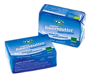 MASŁO EKSTRA KOSTKA (82 % TŁUSZCZU) BIO 250 g
