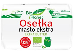 MASŁO EKSTRA OSEŁKA (82 % TŁUSZCZU) BIO 200 g