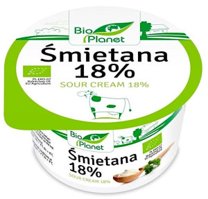 ŚMIETANA 18 % BIO 200 g