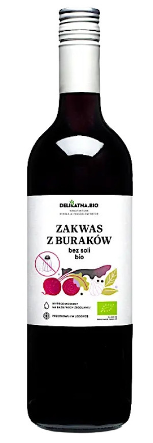 ZAKWAS Z BURAKÓW BEZ SOLI BIO 700 ml