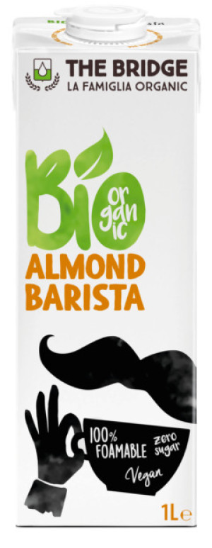 NAPÓJ MIGDAŁOWY BARISTA BEZ CUKRU BEZGLUTENOWY BIO 1 L