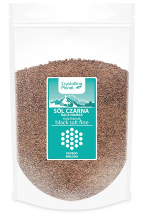 SÓL CZARNA KALA NAMAK DROBNO MIELONA 1 kg
