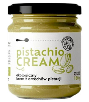 KREM PISTACJOWY BEZ CUKRU BIO 180 g