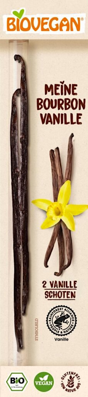 LASKA WANILII BOURBON BEZGLUTENOWA BIO (2 szt.)