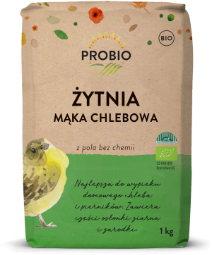 MĄKA ŻYTNIA TYP 720 CHLEBOWA BIO 1 kg