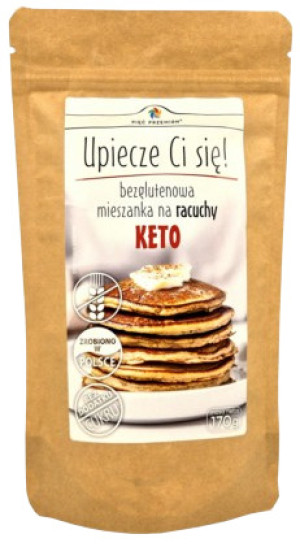 MIESZANKA NA RACUCHY KETO BEZGLUTENOWA 170 g