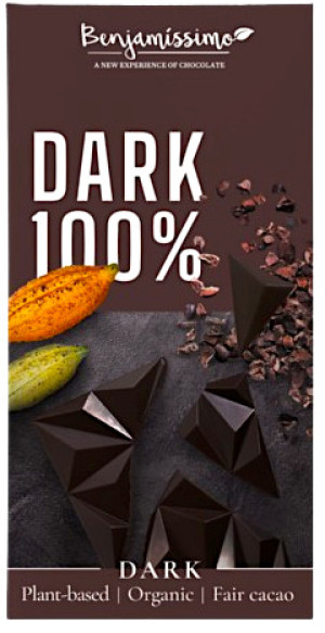 TABLICZKA GORZKA 100 % BEZ CUKRU BEZGLUTENOWA BIO 60 g