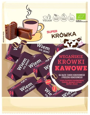 KRÓWKI KAWOWE BEZMLECZNE BEZGLUTENOWE BIO 150 g